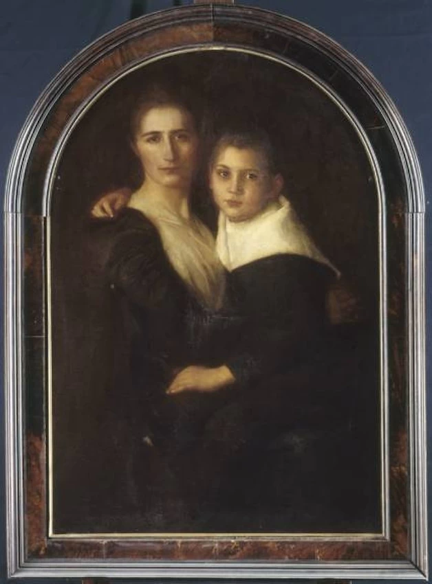 La signora Dagnan - Bouveret e suo figlio (c.1893), Musée d'Orsay